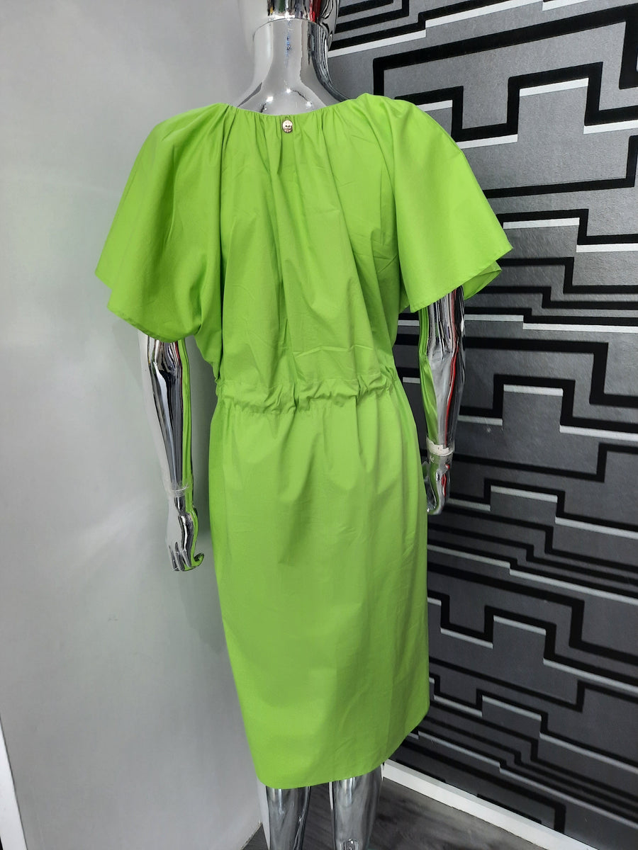 Lime green clearance shift dress