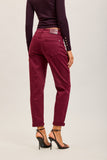 Toxik Mom Jean Khaki Wine