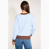 Apres Ski Jumper in Blue/Brown