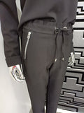 ICONA Black Drawstring Trouser