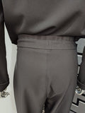 ICONA Black Drawstring Trouser