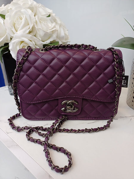 Quilted Clear Bag – Louise Lane Boutique