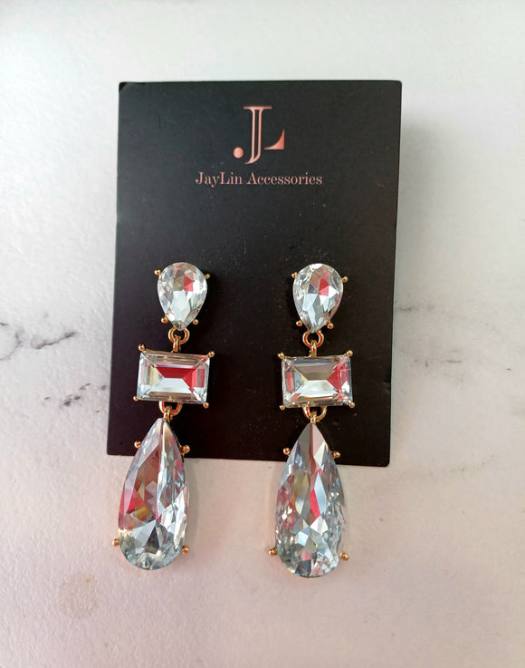 Statement Diamanté Earrings