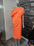 Gomaye Orange Dress