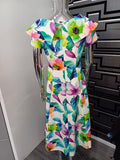 TIA Floral Print Swing Dress