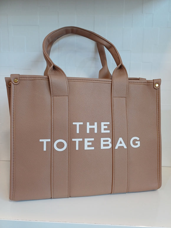 Beige Tote Bag