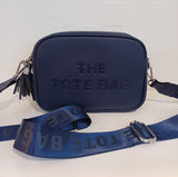 Navy Tote Crossbody Bag