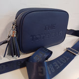 Navy Tote Crossbody Bag