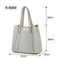 Grey designer inspired Shoulder bag