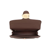 Coffee Brown Flap over Bag