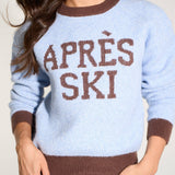 Apres Ski Jumper in Blue/Brown