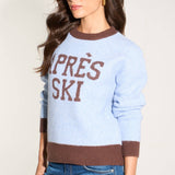 Apres Ski Jumper in Blue/Brown