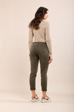 Toxik Mom Jean Khaki Green