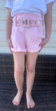 Square Cubed Pink Shorts