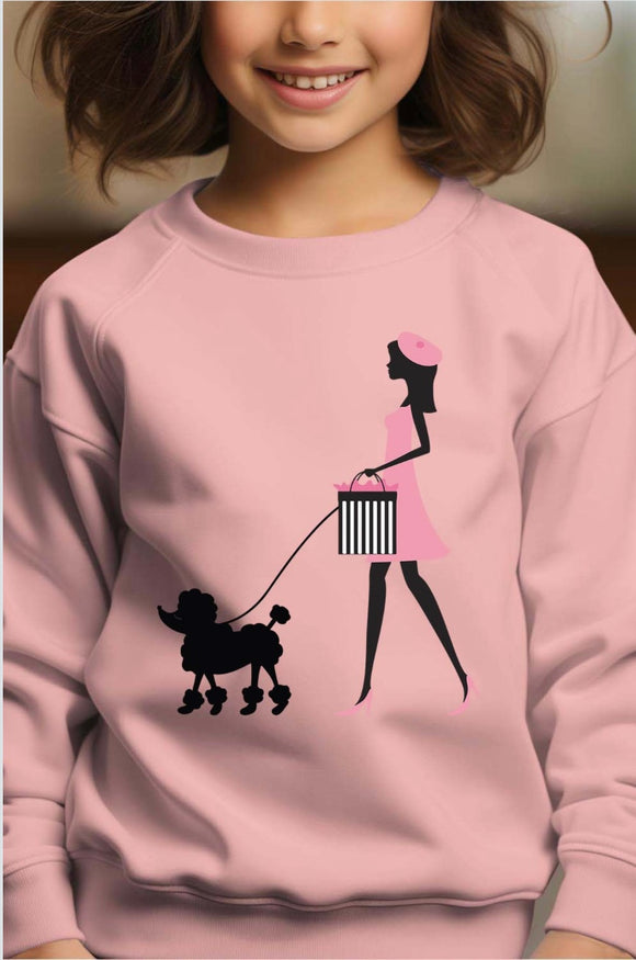 City Chic -Pink  Doggy Sweater