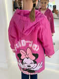 Mickey Mouse Raincoat - Hot Pink