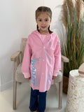 Stitch Raincoat - Pink