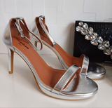 Eva Silver Sandal