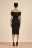 Orange DANI Bardot Dress