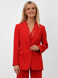 KATE & PIPPA SASSARI BLAZER IN RED
