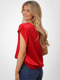 KATE & PIPPA FREYA TOP IN RED