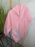 Stitch Raincoat - Pink