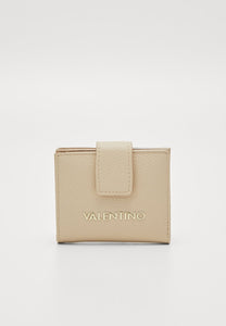 VALENTINO ALEXIA BEIGE ZIP AROUND WALLET