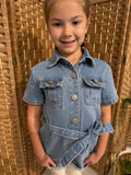 Maisie’s Denim Playsuit