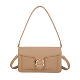 Beige Flap over Bag