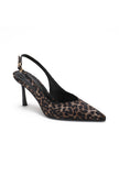 Lori Leopard Print Slingback