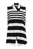 NOEN STRIPE WAISTCOAT