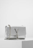 VALENTINO DAVINA CROSSBODY SILVER