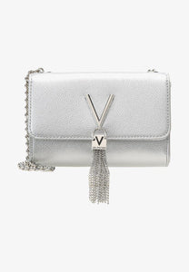 VALENTINO DAVINA CROSSBODY SILVER