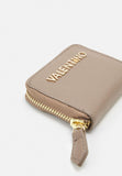 VALENTINO ECRU MINI ZIP AROUND WALLET