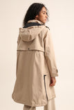 Beige Waterproof Trench Coat