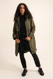 Khaki Waterproof Trench Coat