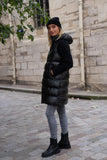 Black Quilted Gilet