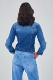 Pearl and Rhinestone Denim Jacket