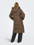 ONLY Axel Chocolate Brown Padded Coat