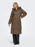 ONLY Axel Chocolate Brown Padded Coat