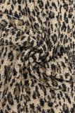 Soft Knitted Leopard Print Scarf