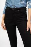 Black High Waist Skinny Jeans