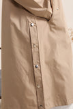 Beige waterproof Trench Coat