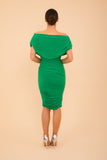 OXYGEN JERSEY DRESS - Emerald Green