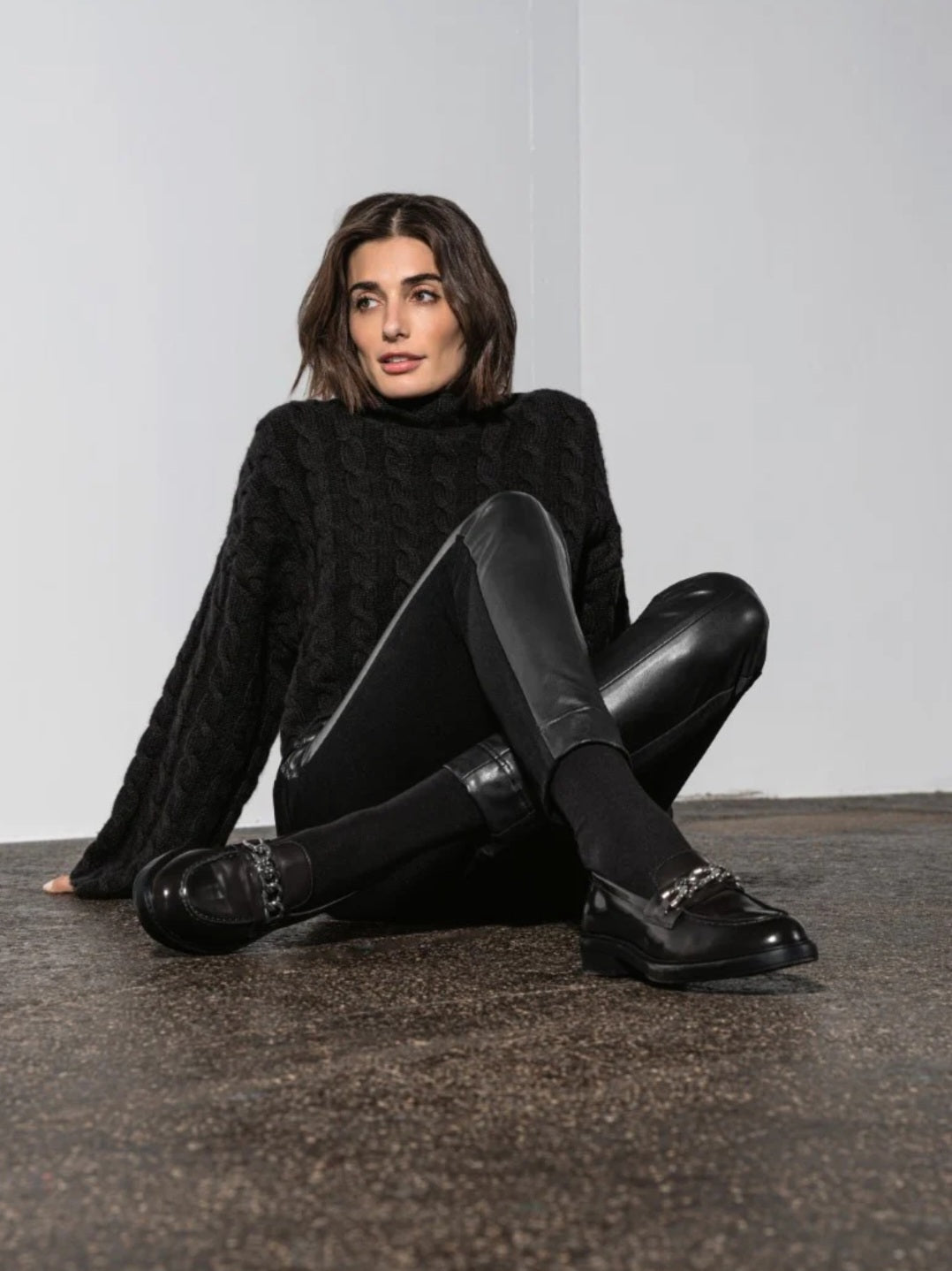 【未使用品】MEER. ECO LEATHER PANTS Imilia Stretch Trouser with Faux Leather – L's Boutique Magherafelt