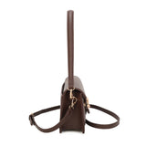 Coffee Brown Flap over Bag