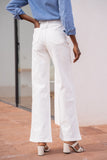 White Wide Leg Jean