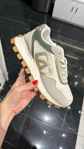 KHAKI Chunky Trainer