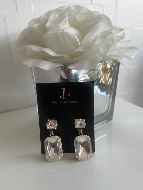 Crystal Drop Earrings