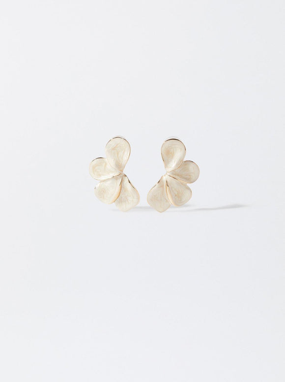 Pearl Flower Earrings